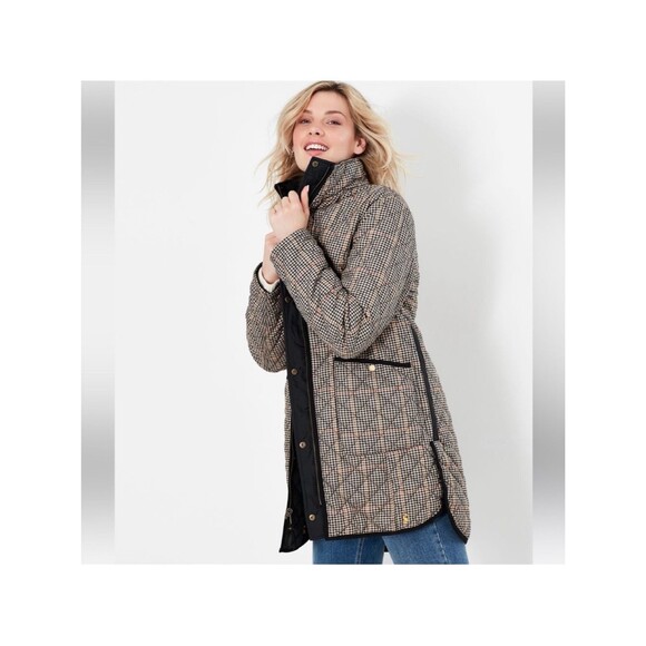 Joules Jackets & Blazers - Joules Harthfield Reversible Long Jacket Women's 4 Small